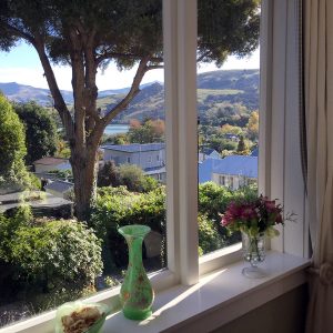 Beaufort House Akaroa - Fyfe Room - view from the window